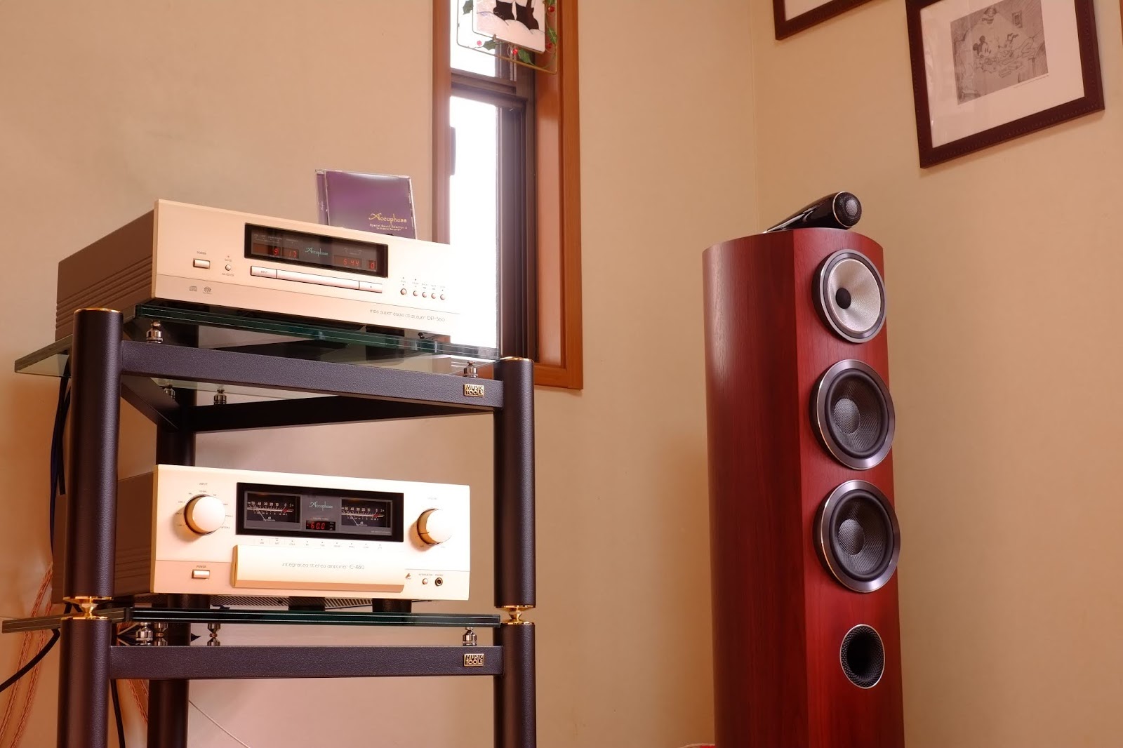 お届けレポート】Bowers&Wilkins 804D3/Rosenut,Accuphase E-480